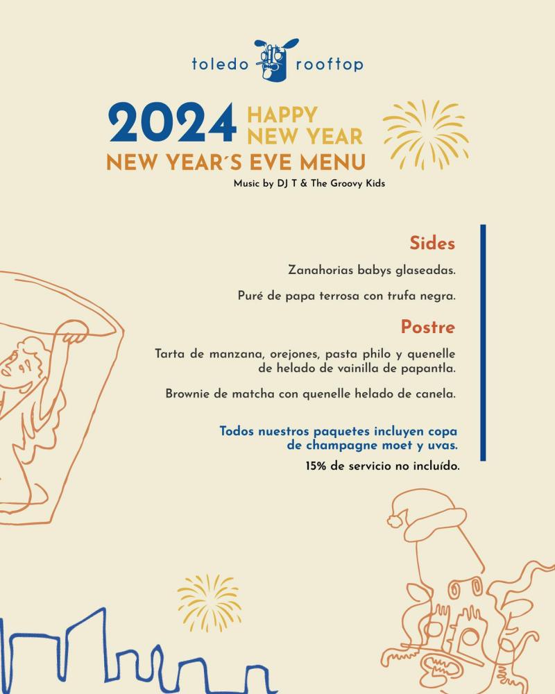 5 restaurantes en CDMX para recibir el Año Nuevo 2