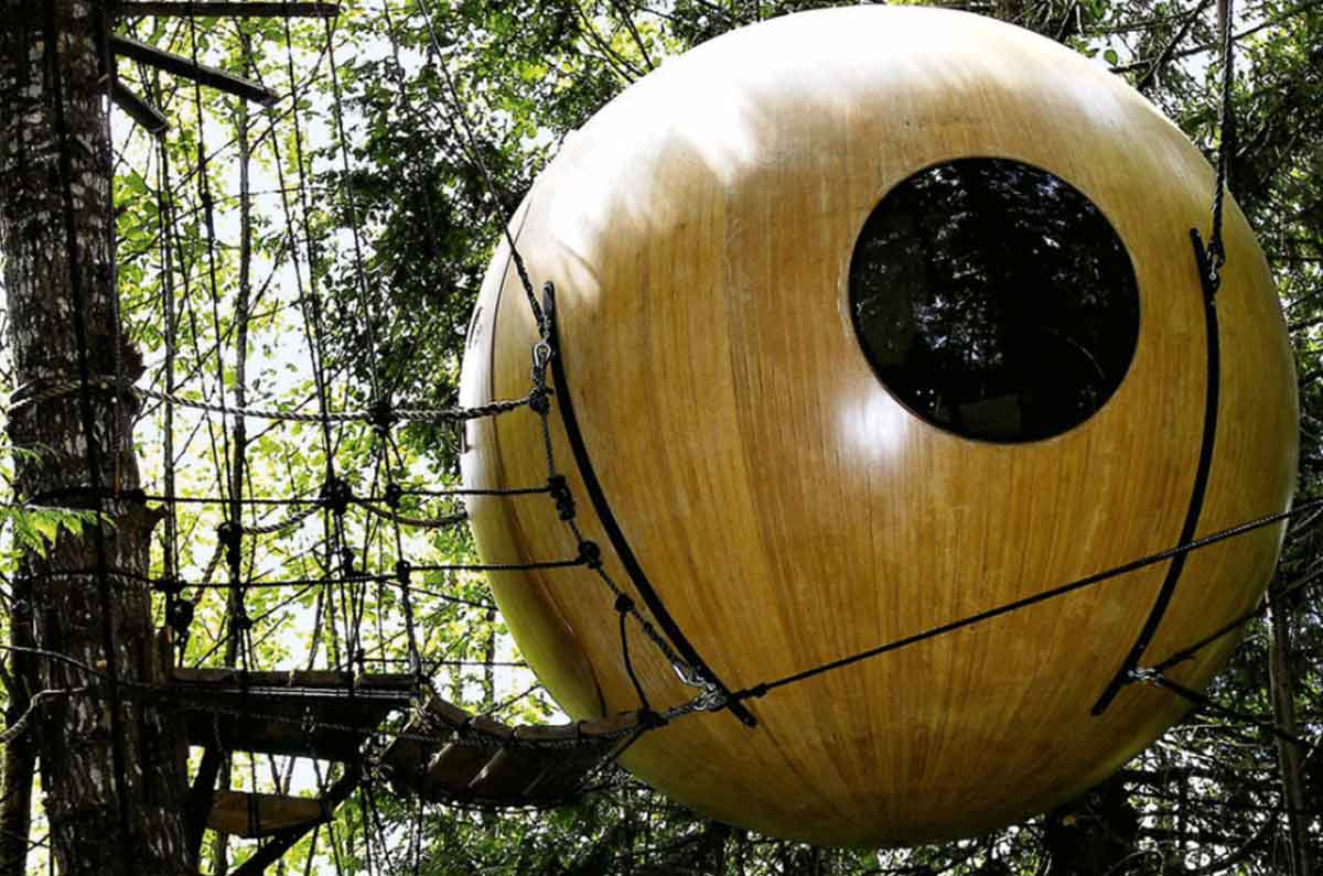 Rutas de viajero: Free Spirit Spheres en British Columbia