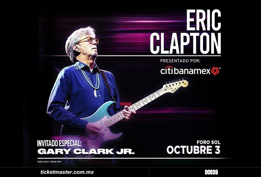 Eric Clapton anuncia su regreso a México 0
