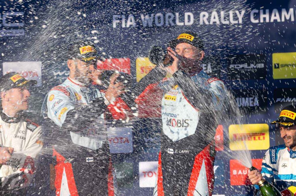 Hyundai Motorsport logra su segunda victoria de la temporada durante el Rally de Suecia