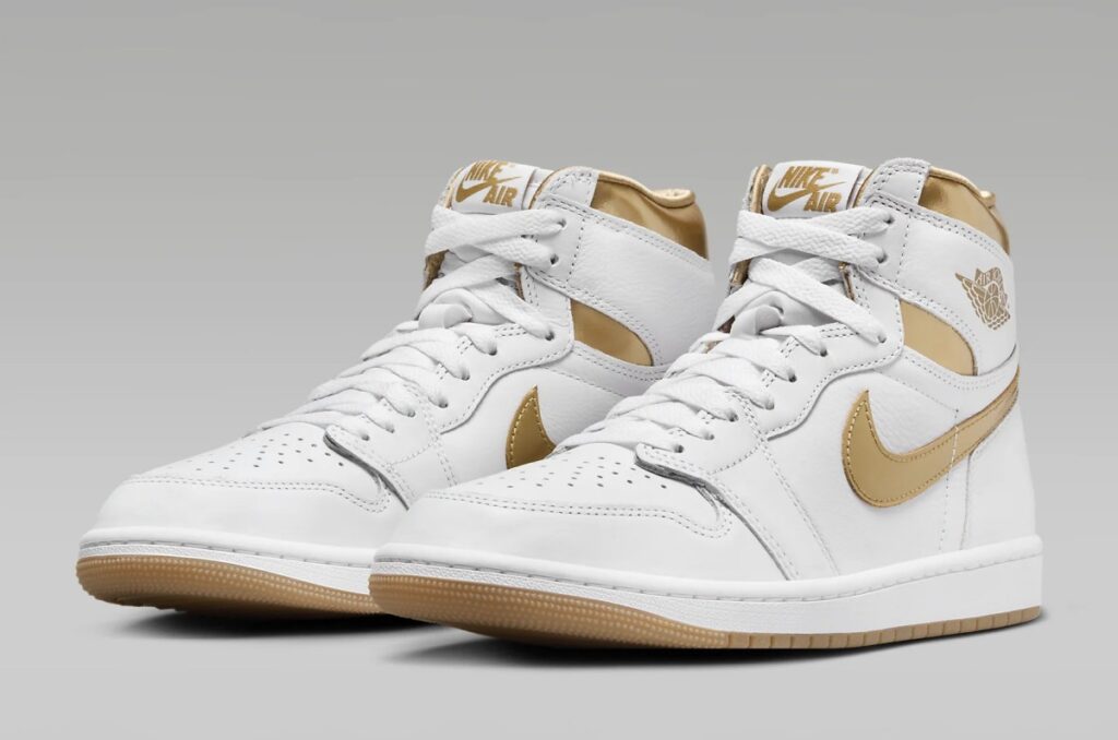 Descubre los nuevos Nike Air Jordan 1 High “White & Gold”