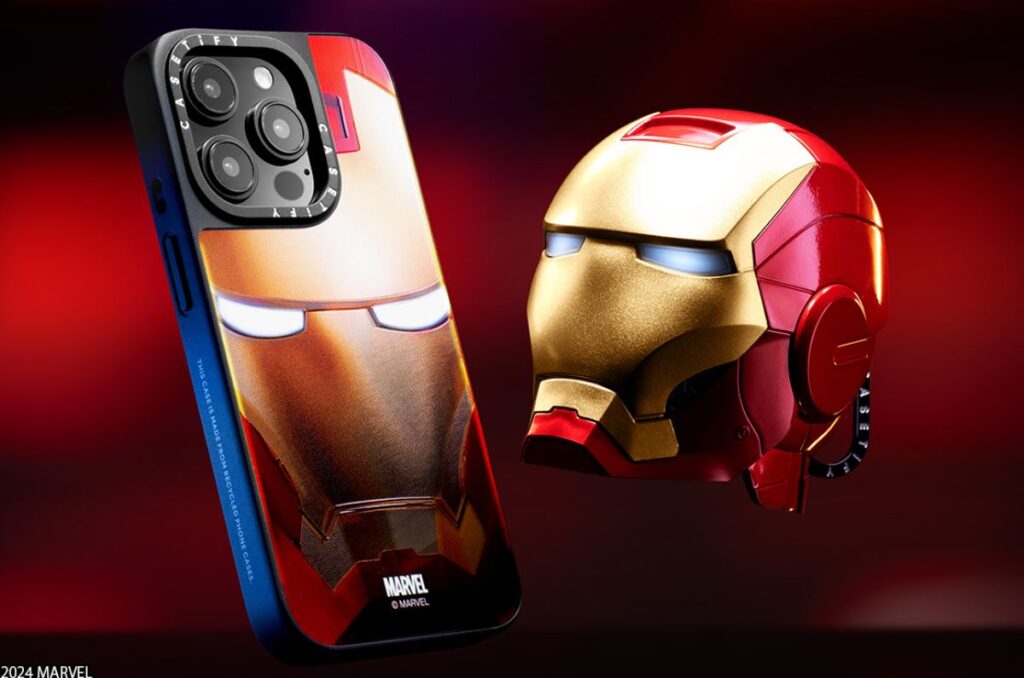 CASETiFY y Marvel lanzan colección de accesorios tech inspirados en Iron Man