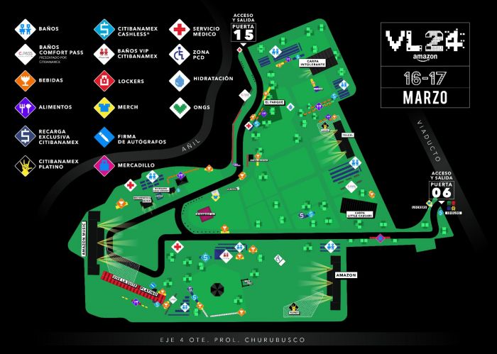 Vive Latino 2024: Horarios y mapa 12