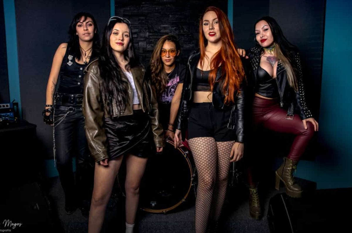 Rock Metal Queens. Foto de Patty Magos.