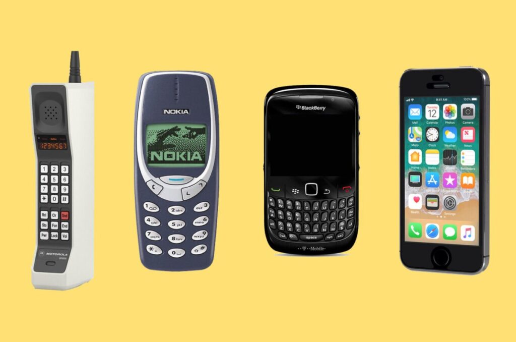 La historia evolutiva de los smartphones