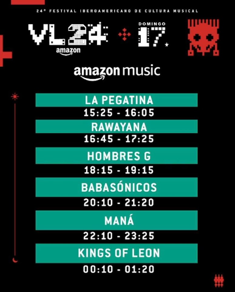 Vive Latino 2024: Horarios y mapa 9