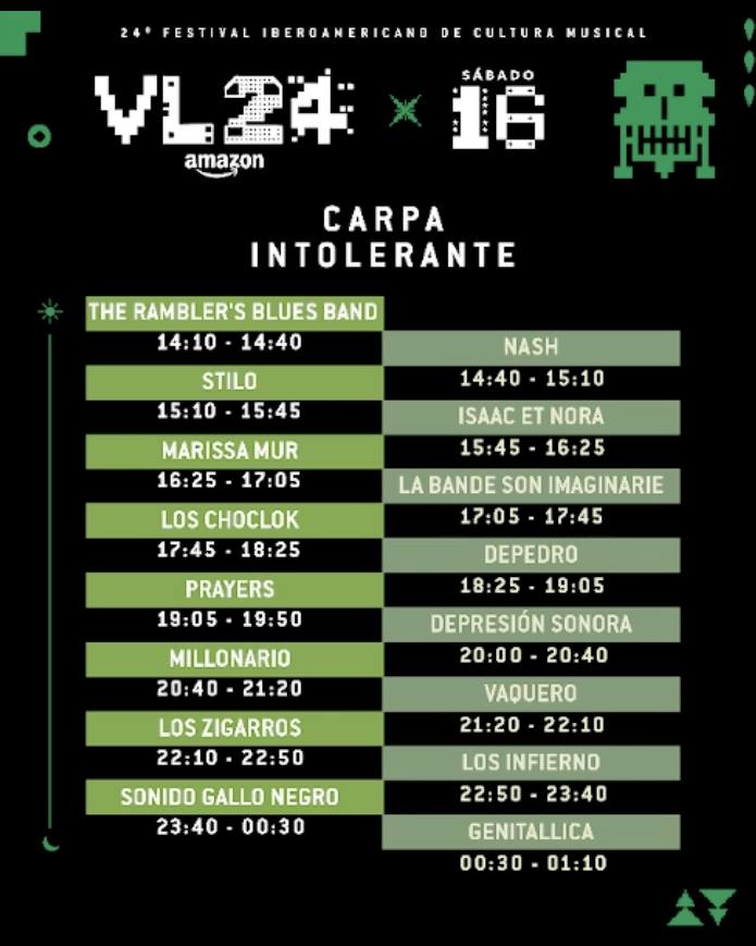 Vive Latino 2024: Horarios y mapa 2