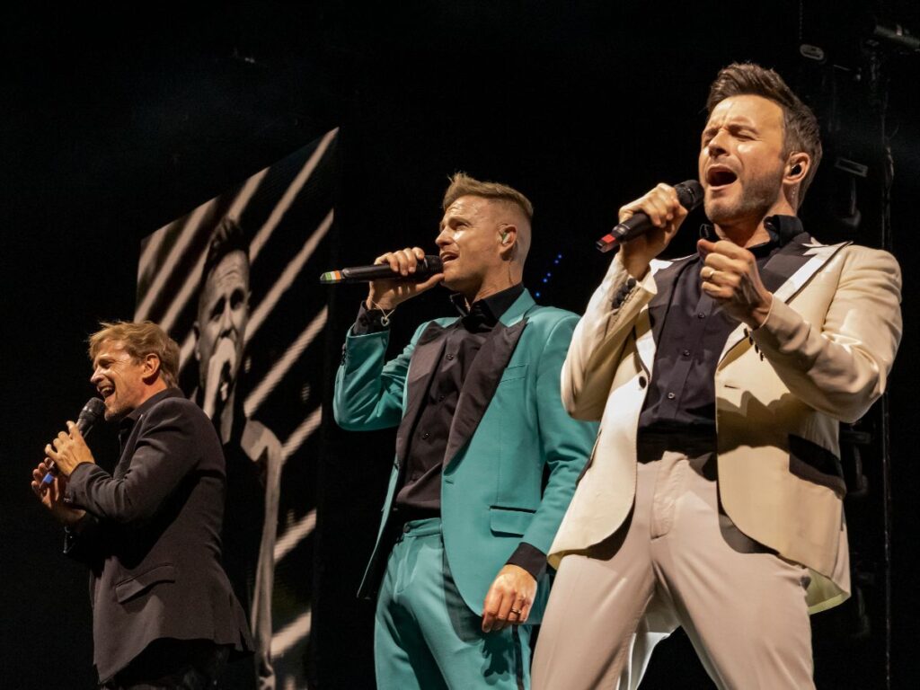 Pasional y nostálgico fue el show de Westlife 0