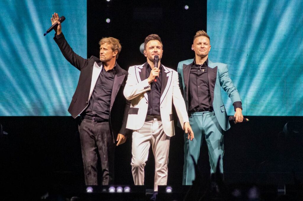 Pasional y nostálgico fue el show de Westlife