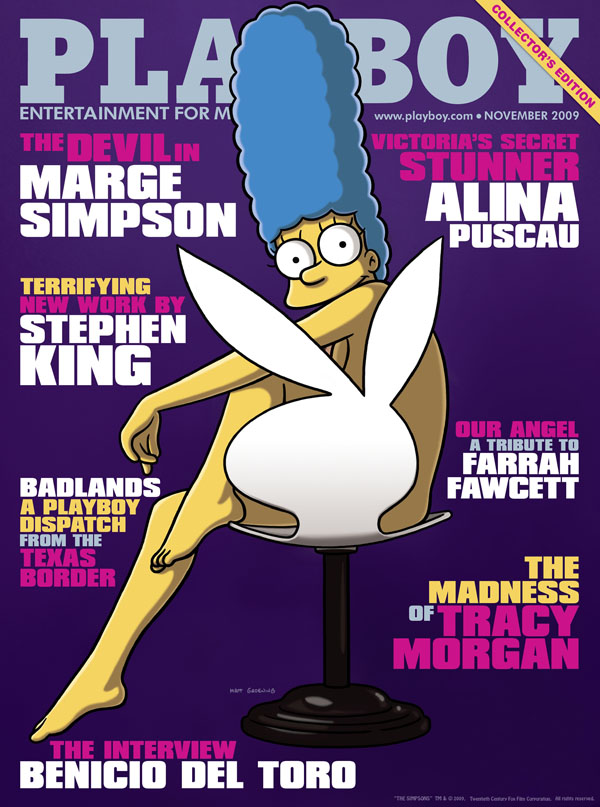 ¡Marge Simpson en Playboy! La galería que Homero no quiere que veas, D’oh! 0