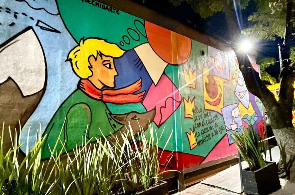 Inauguran nuevo mural artístico en Tlaquepaque: “El Principito en los Colores”