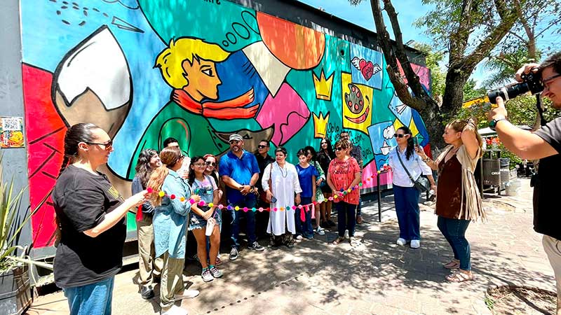 Inauguran nuevo mural artístico en Tlaquepaque: “El Principito en los Colores” 0
