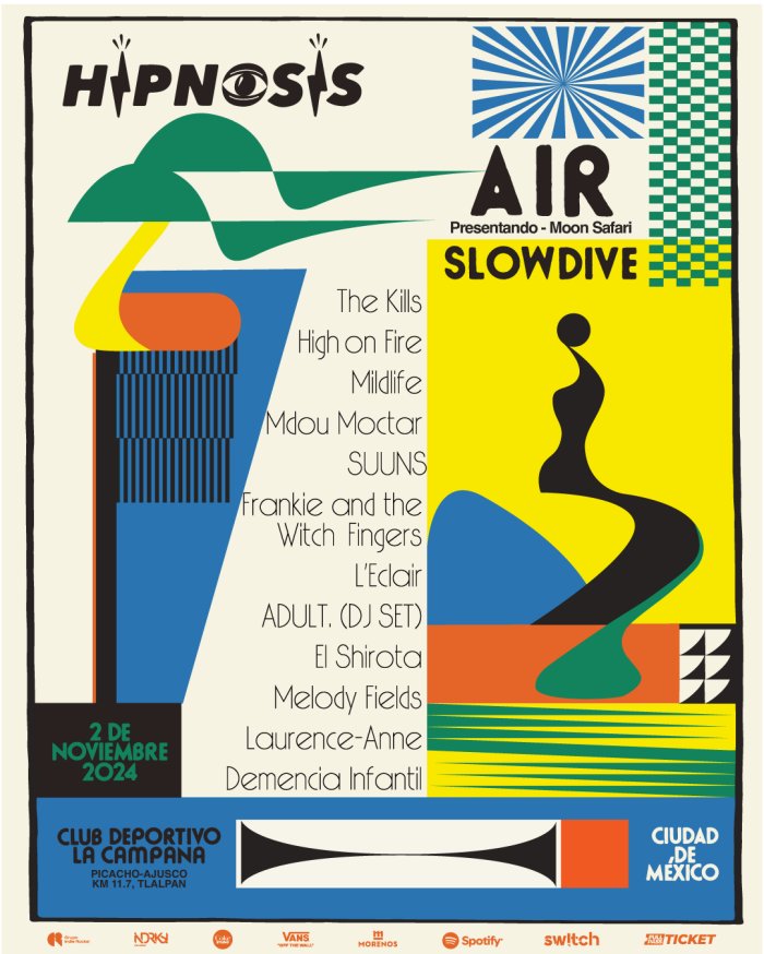 Air, The Kills y todas las bandas que estarán en el Hipnosis 0