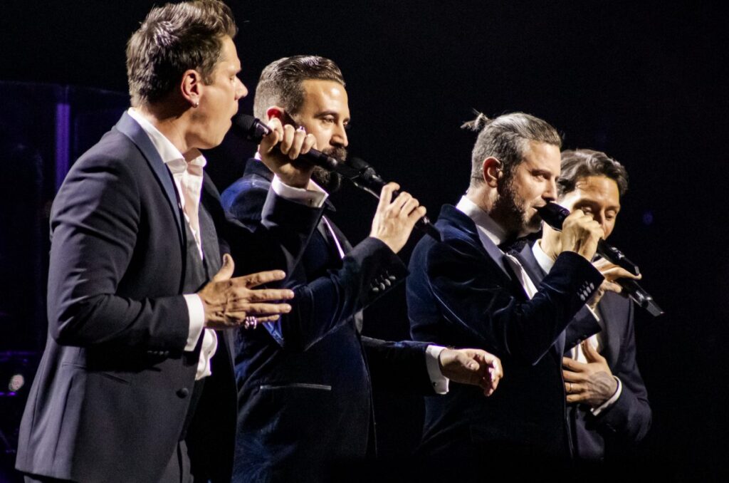 Il Divo festeja con un emotivo concierto, su XX aniversario en la Arena CDMX