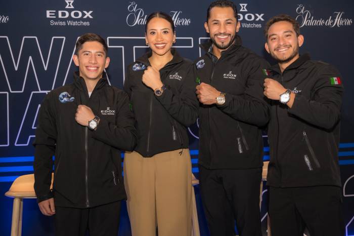 EDOX México Anuncia el Patrocinio “The Water Champion” a Destacados Atletas Olímpicos Mexicanos 0