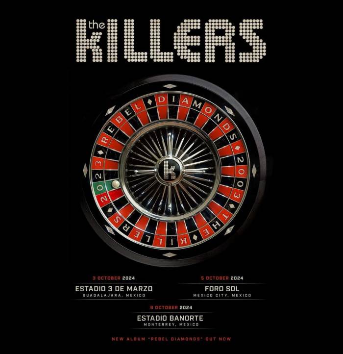 The Killers celebra 20 años de carrera en México 0