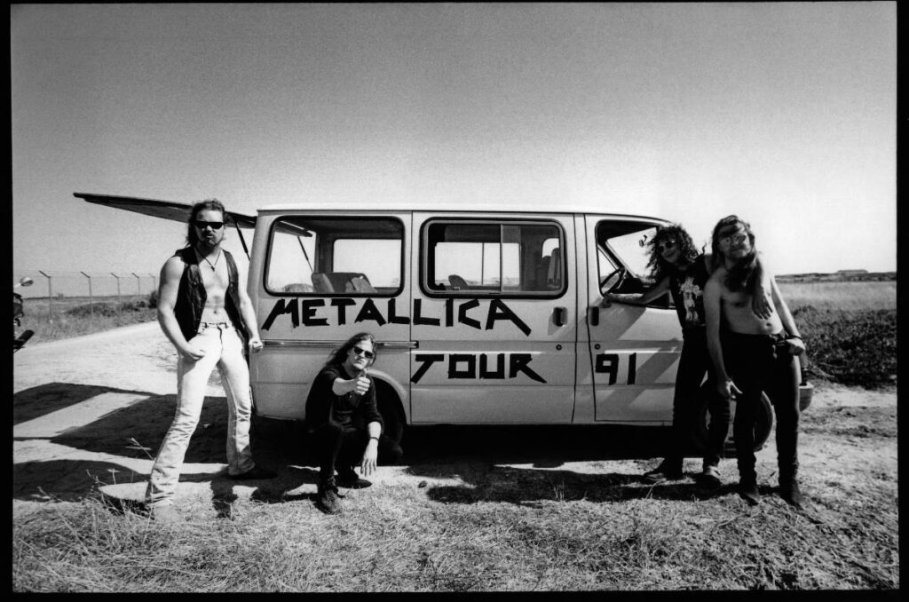 12 fotos inéditas e históricas de Metallica en los días del “Black Album”