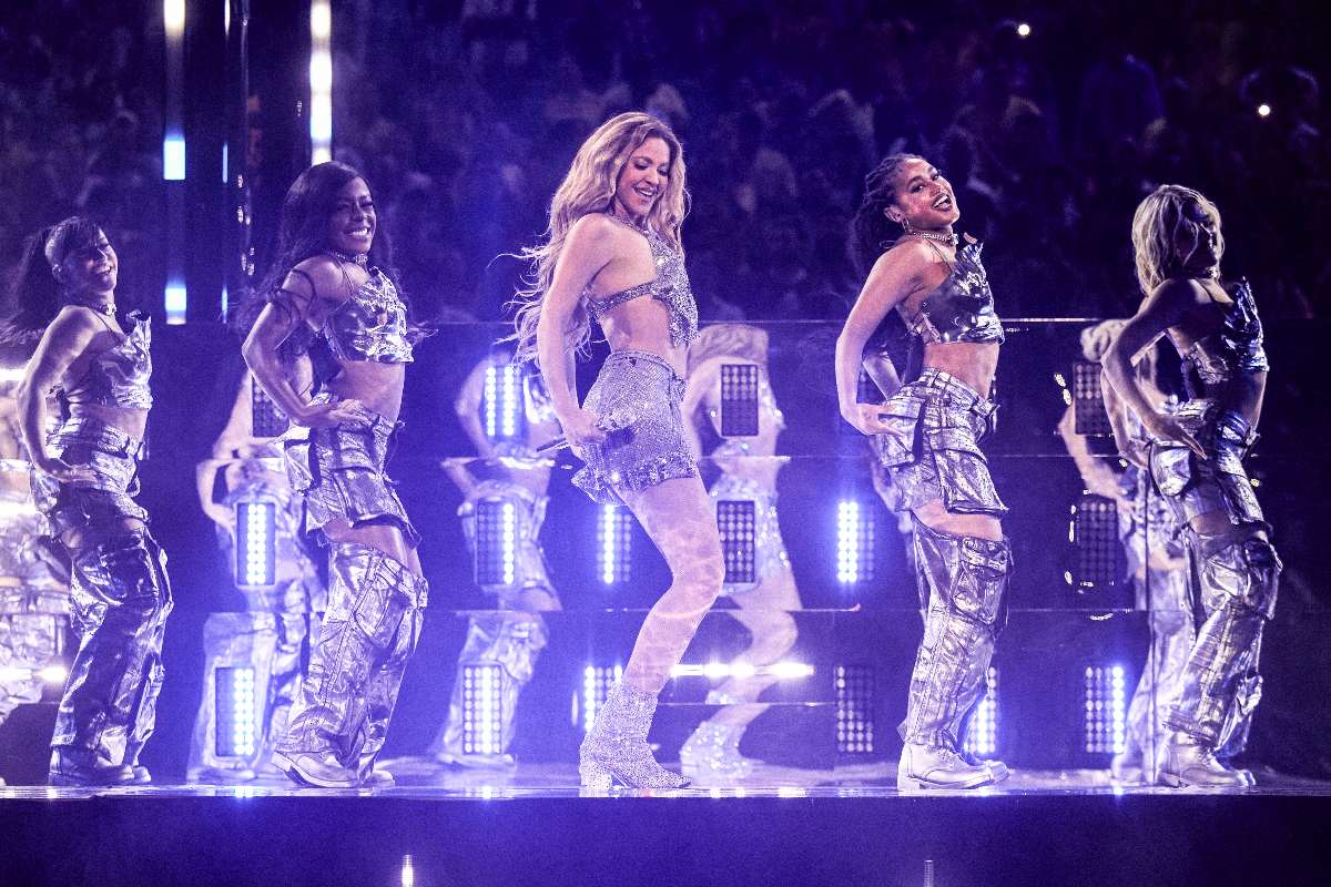 Shakira se presentó en el medio tiempo de la Copa América.