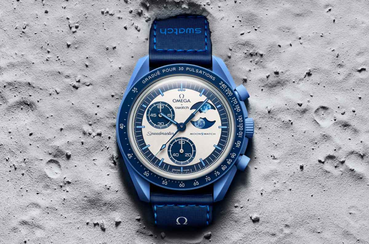 ¡Swatch la rompe de nuevo! Conoce el Bioceramic MoonSwatch MISSION TO THE SUPER BLUE MOONPHASE