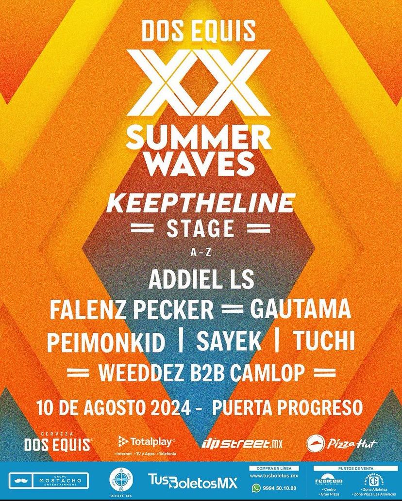Dos Equis Summer Waves llega a Puerto Progreso 0