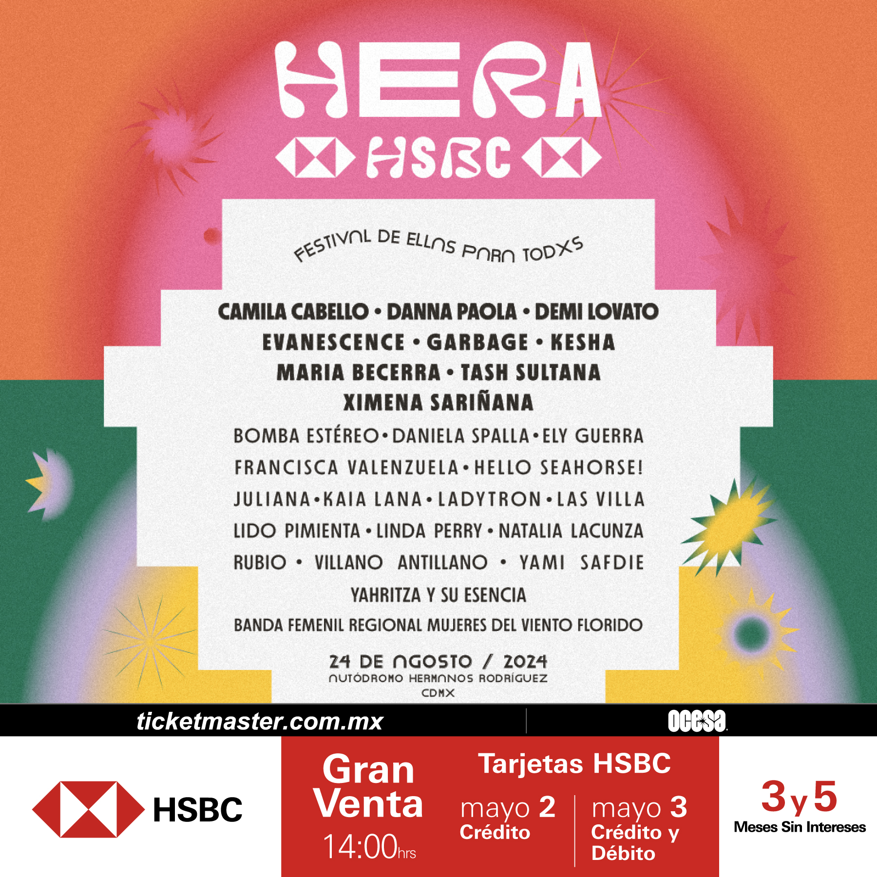 Festival HERA HSBC y los beneficios de ser VIP 0