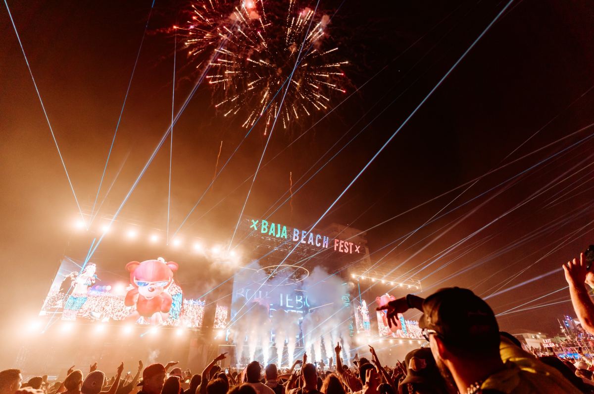 Las playas de Rosarito reciben al Baja Beach Fest 2024