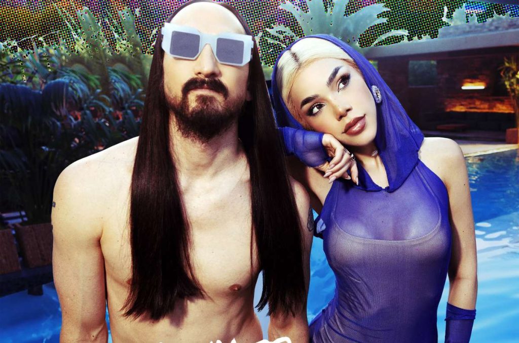 Escucha “Replay” lo nuevo de Steve Aoki y Kenia Os