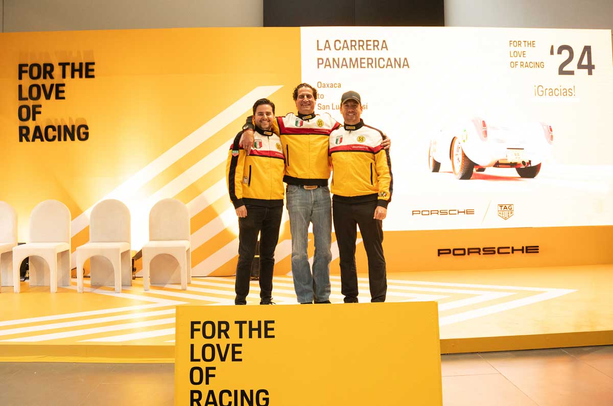 ¡Felices 70 años! Porsche presenta los pilotos oficiales en La Carrera Panamericana