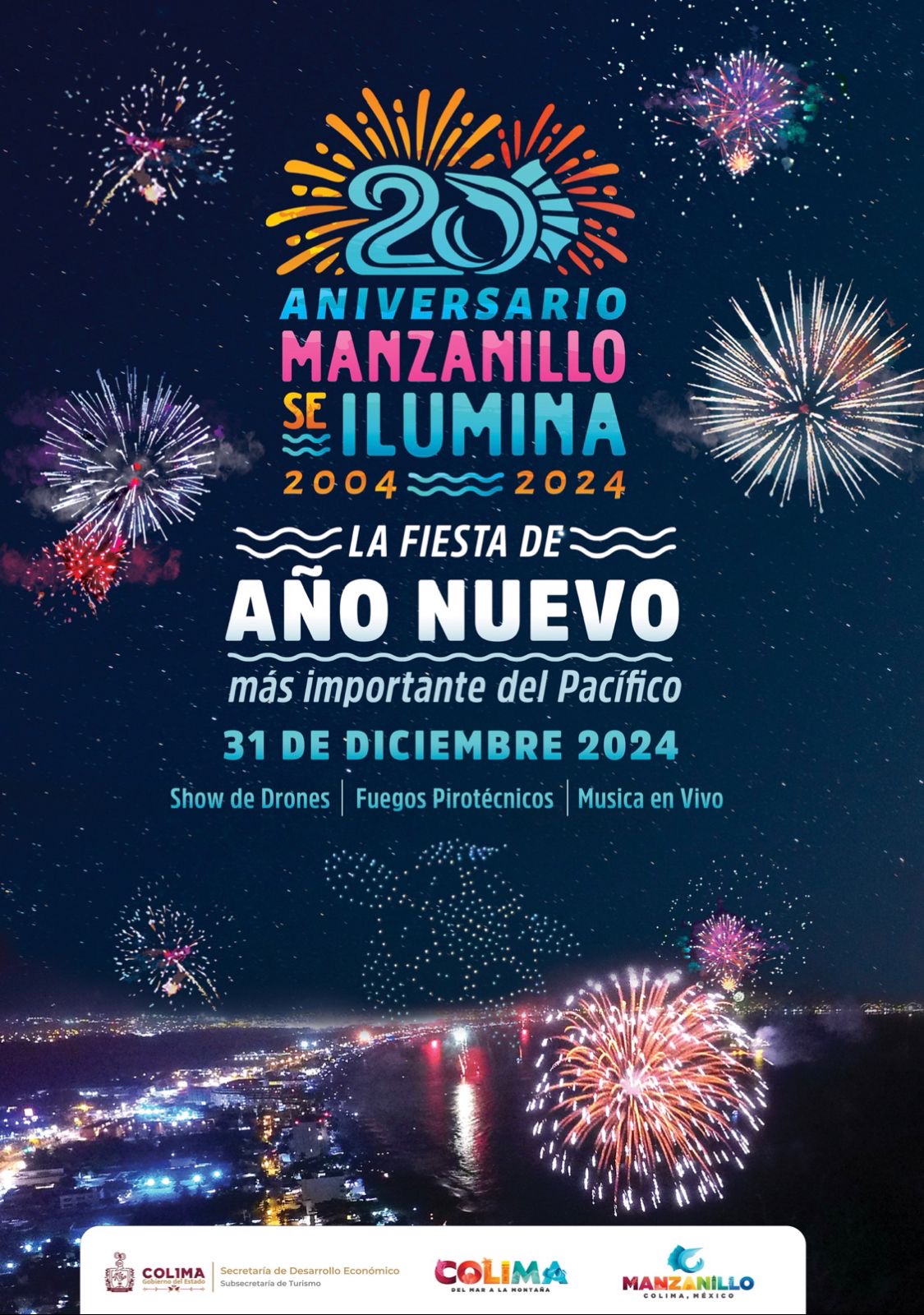 Manzanillo Se Ilumina: La Fiesta de Año Nuevo Más Espectacular del Pacífico Mexicano 0