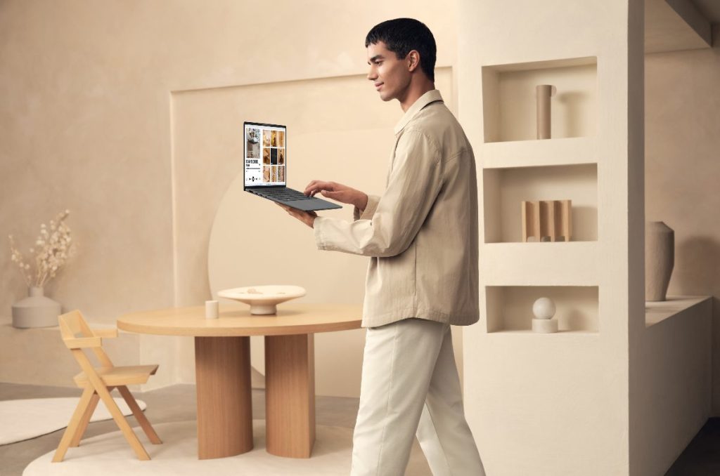 ASUS Zenbook A14: La laptop con IA para el nómada digital