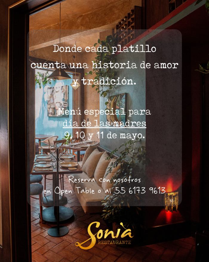 10 experiencias gastronómicas para celebrar a mamá 9