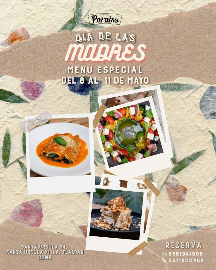 10 experiencias gastronómicas para celebrar a mamá 6