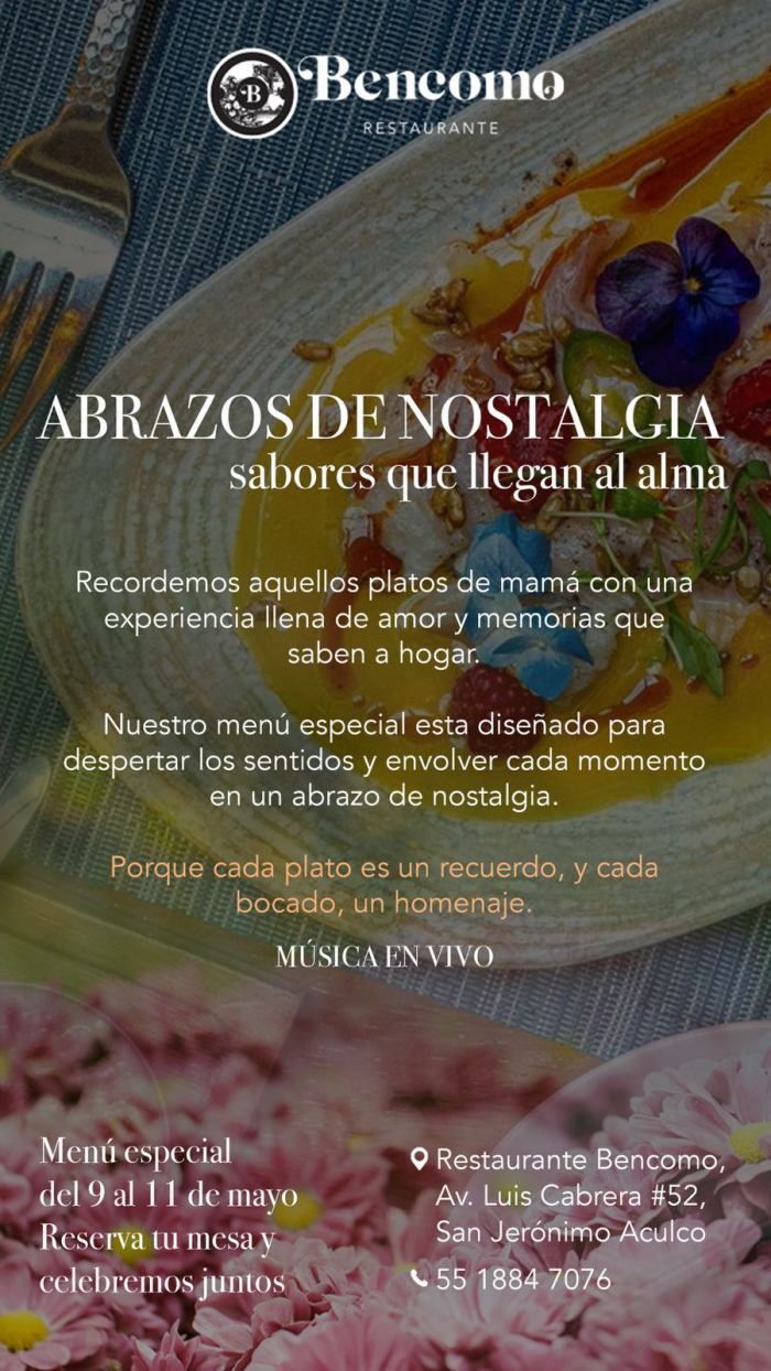 10 experiencias gastronómicas para celebrar a mamá 5