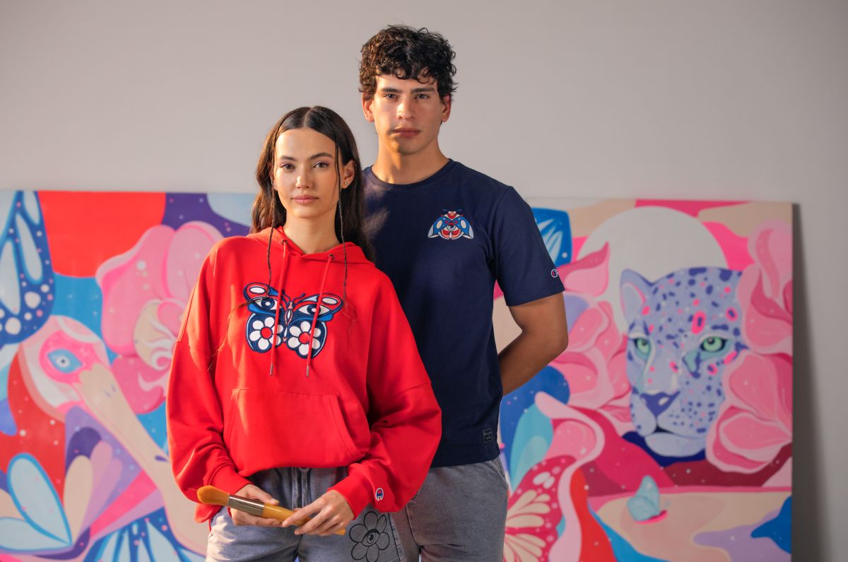 Champion x Sofía Castellanos: arte urbano y sensualidad en cada prenda