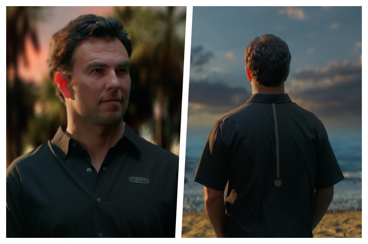 Checo Pérez reaparece junto a MAJA Sportswear