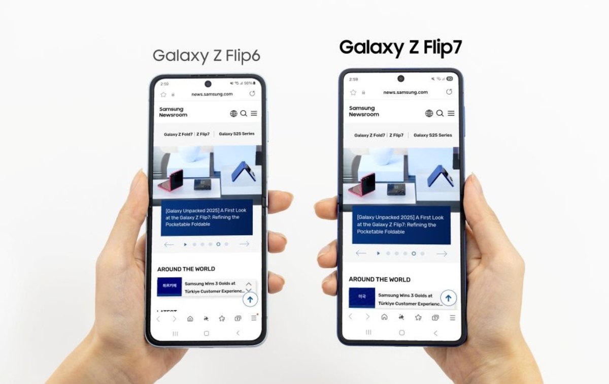 Galaxy Z Flip7: inteligencia artificial y diseño en la palma de tu mano 11
