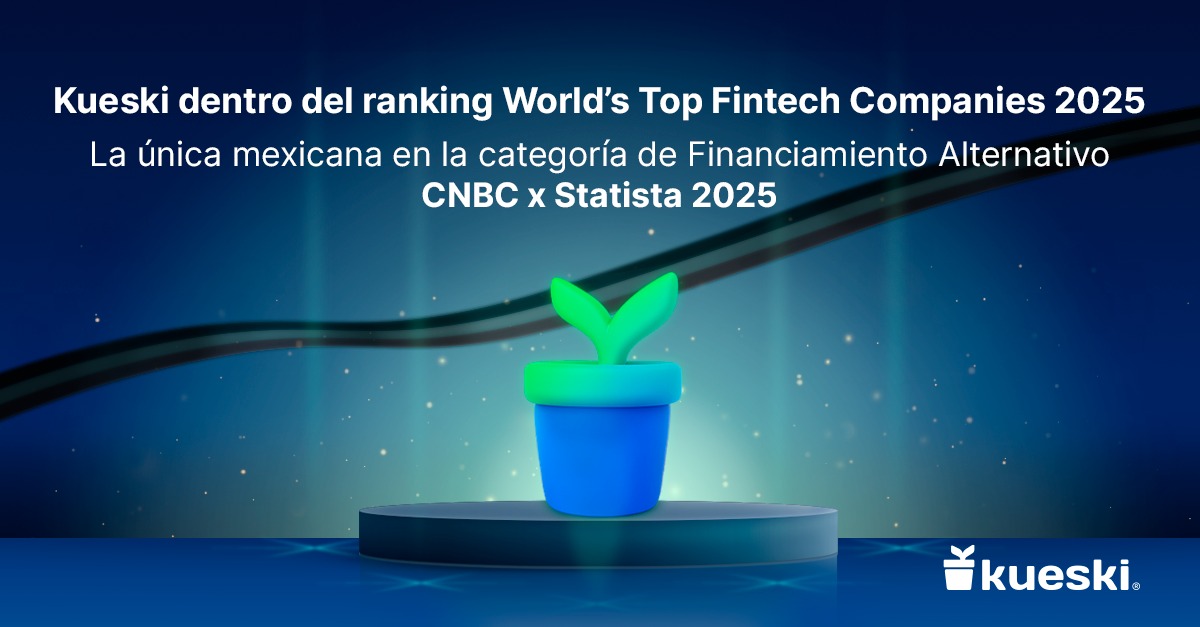 Kueski, única empresa mexicana en la lista de las Top Fintech del mundo 0