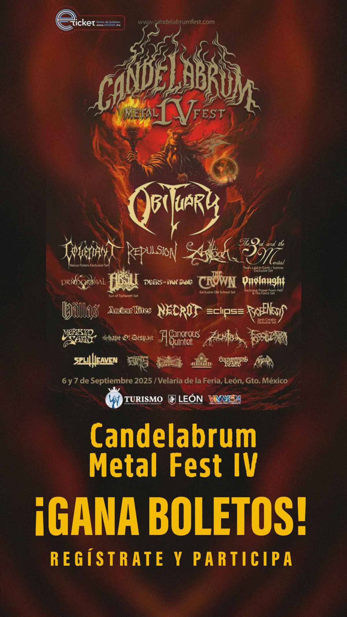 Onslaught: “Nos invitan a México y de inmediato decimos que sí” 1