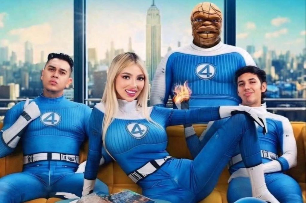Gatita Veve protagoniza parodia para adultos de Los Cuatro Fantásticos