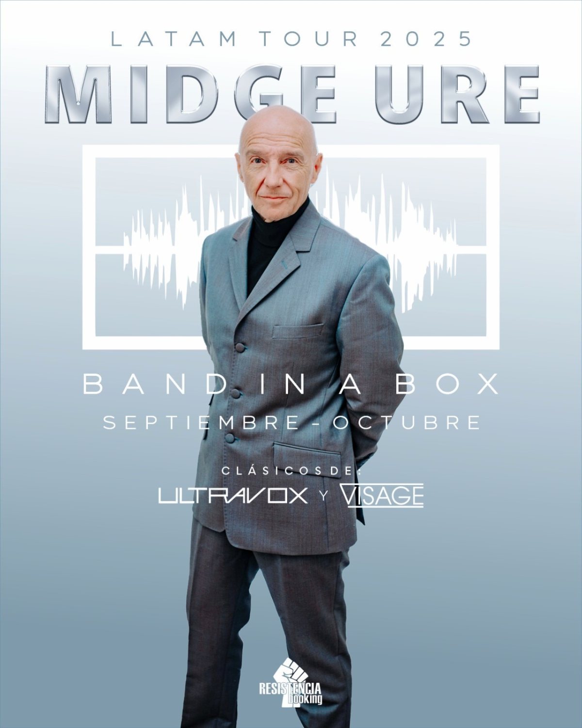 Midge Ure: Gira por México con clásicos de Ultravox y Visage   0