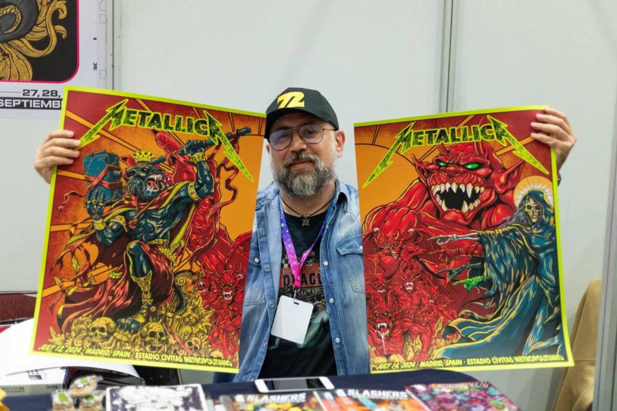 Puis Calzada: el artista detrás de Chester Cheetos y Metallica 2