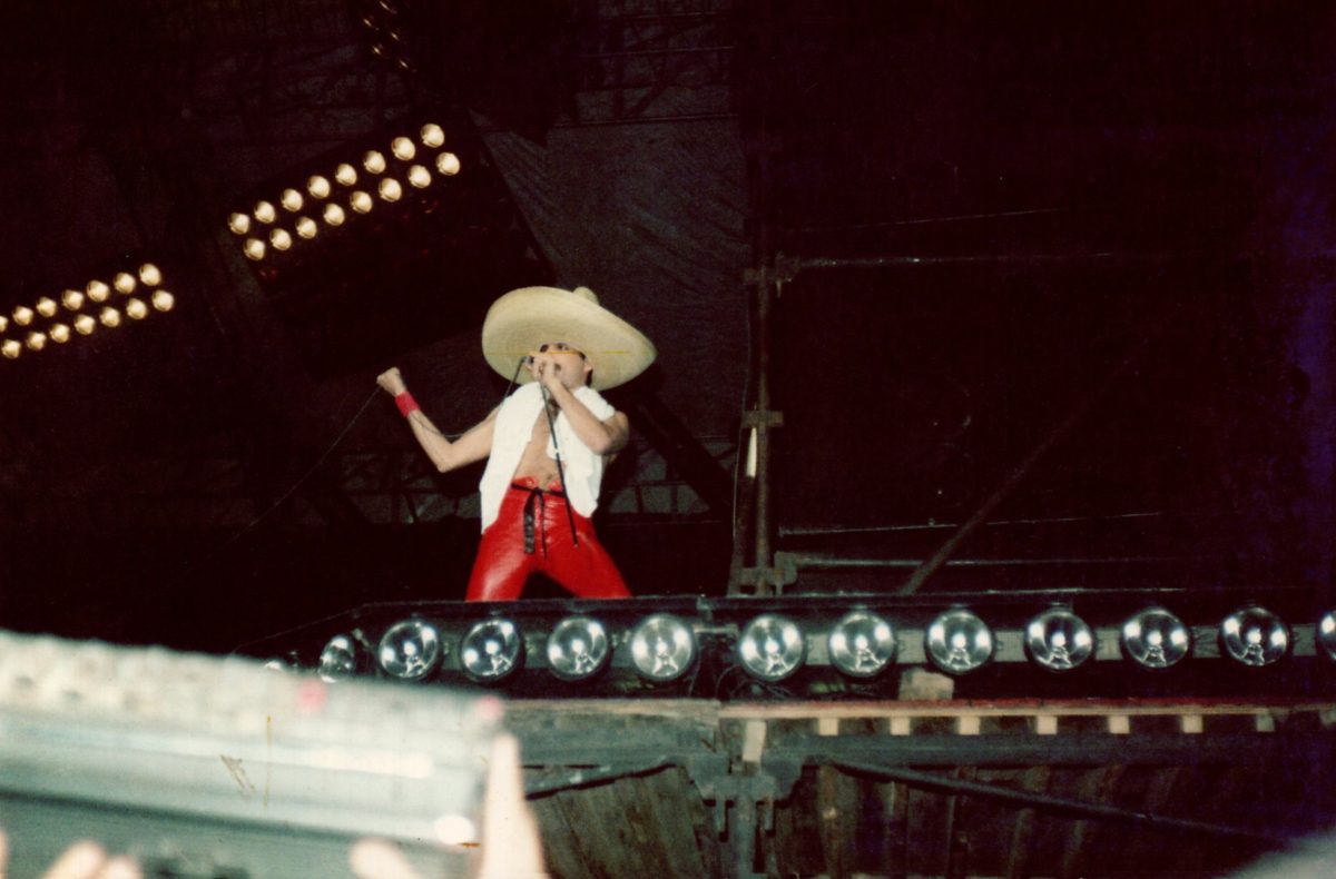Queen en Puebla (1981). Fotografías de Toño Pantoja.