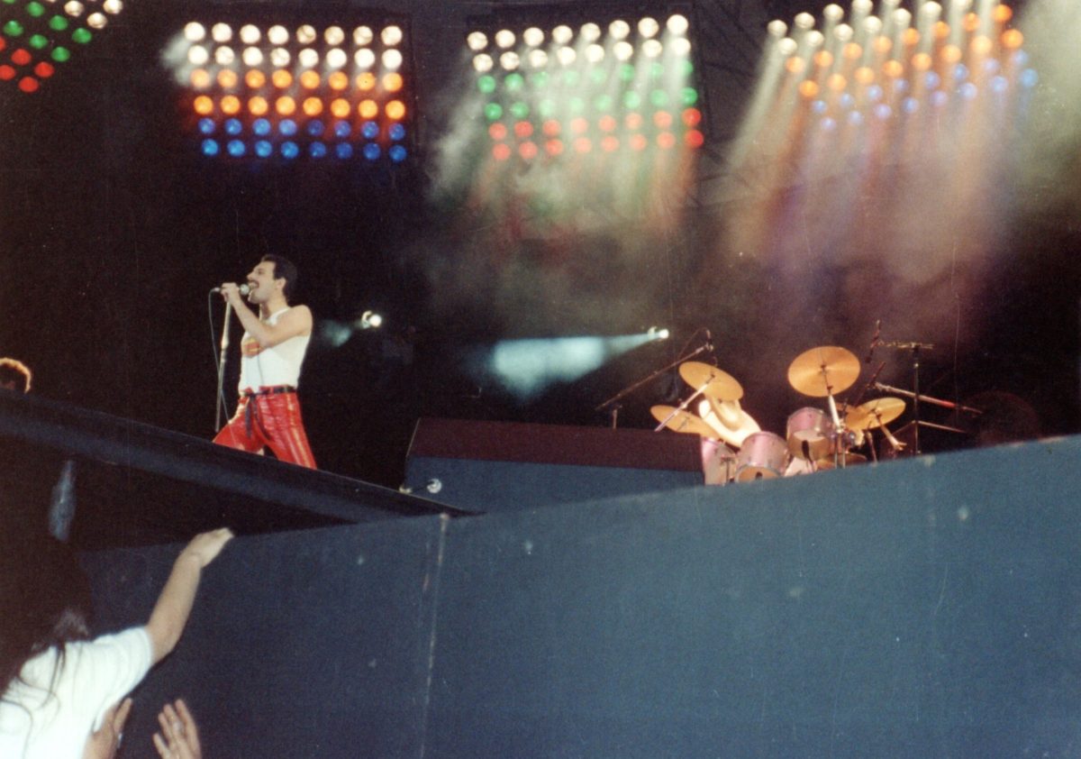 Queen en Puebla (1981). Fotografías de Toño Pantoja.