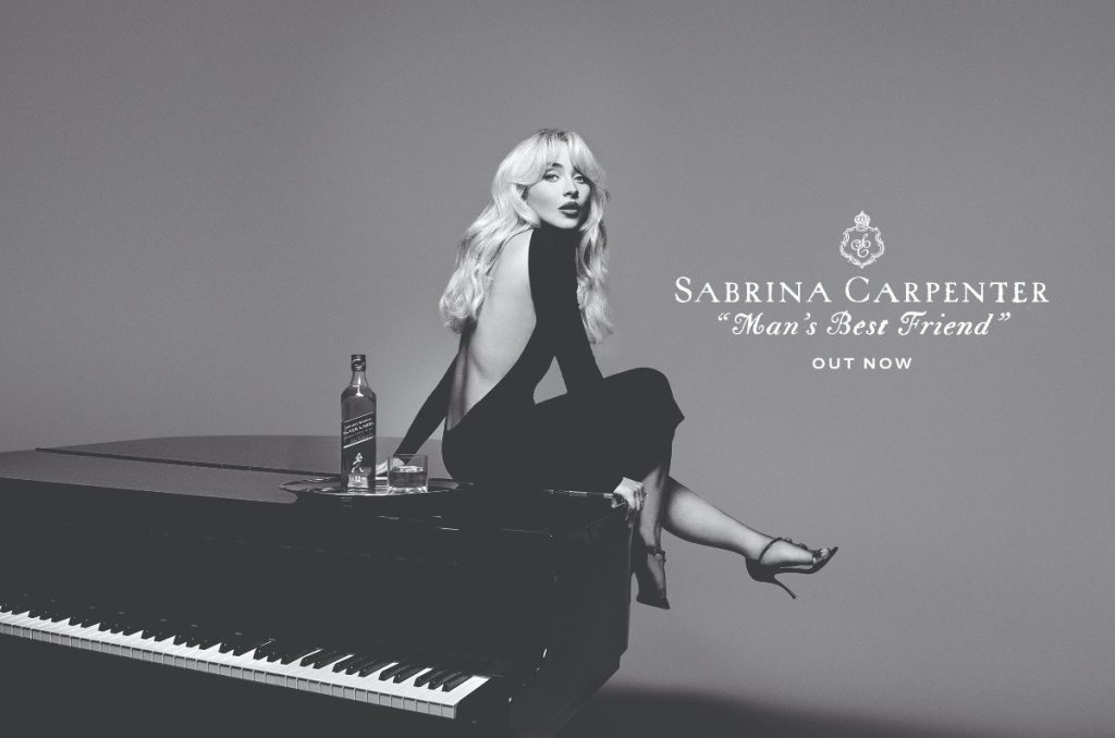 Johnnie Walker colabora con Sabrina Carpenter… Cheers!
