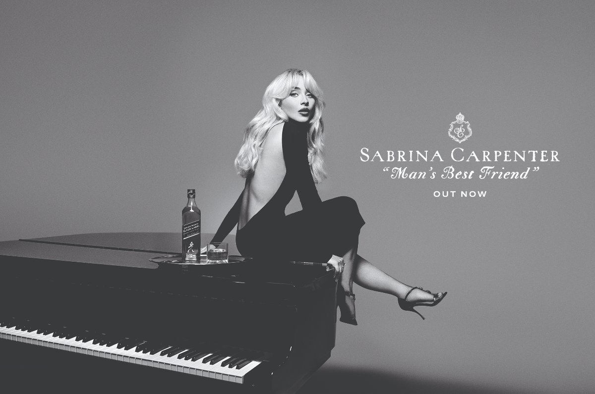 Johnnie Walker colabora con Sabrina Carpenter… Cheers!