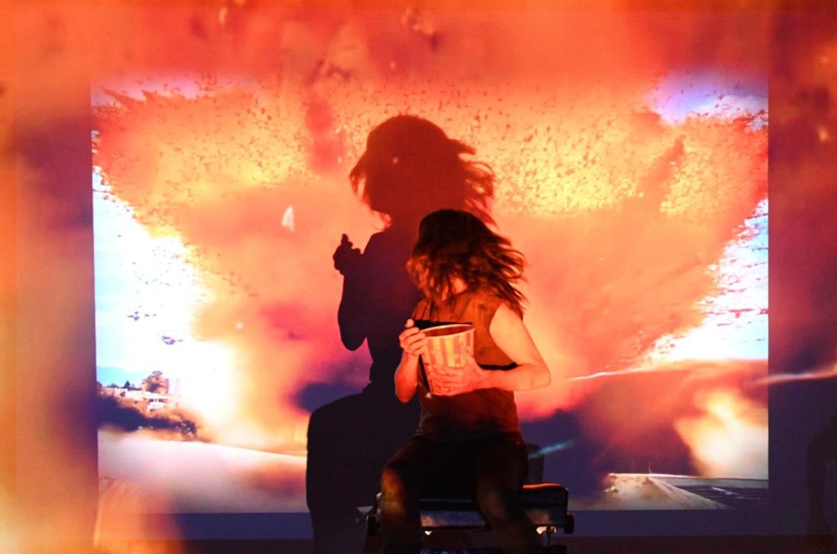 “Vórtices”: Mirando hacia Gaza desde escena