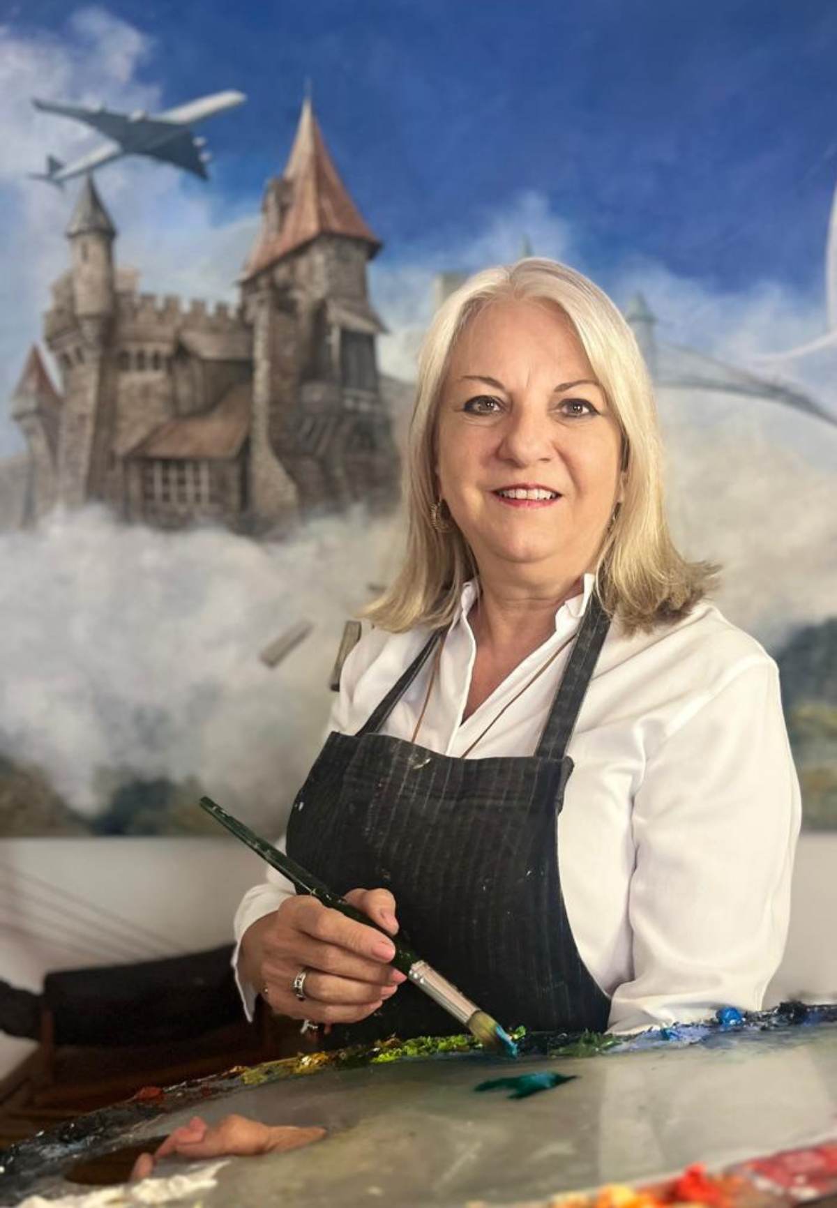 Eugenia Orozco inaugura expo en la Bolsa Mexicana de Valores 1