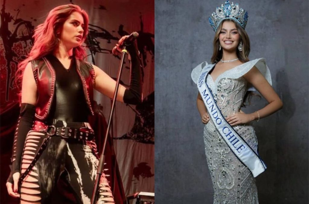 Ella es Ignacia Fernández: la Reina de Belleza chilena y cantante de metal