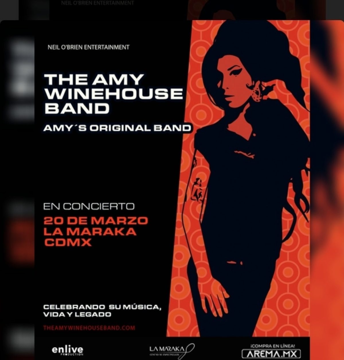Los músicos de Amy Winehouse ofrecerán concierto en México 0