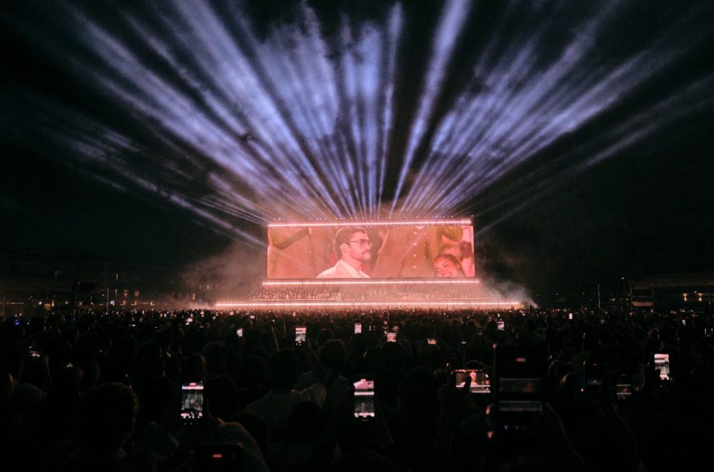 Perreando sola en la segunda fecha de Bad Bunny 